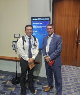 With Bill Eller at AWWA ACE